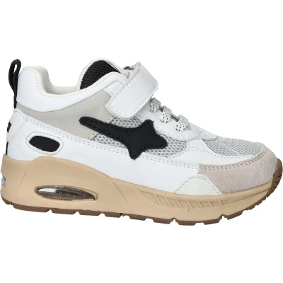 Afbeelding van Shoesme Air Outsole Sneakers Jongens Wit