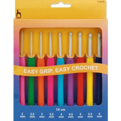 Afbeelding van Value pack Easygrip haaknaalden (9) 2 t/m 6 mm