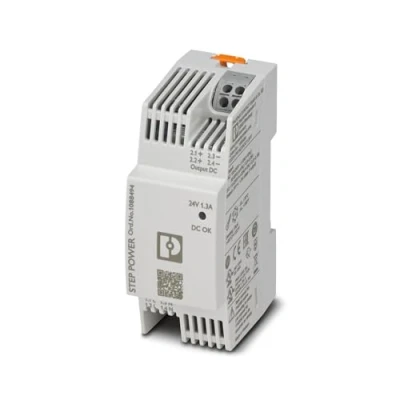Afbeelding van Phoenix Contact STEP3 geakte voeding, 100 → 240 V, 110 250 24 V DC/1,3 A