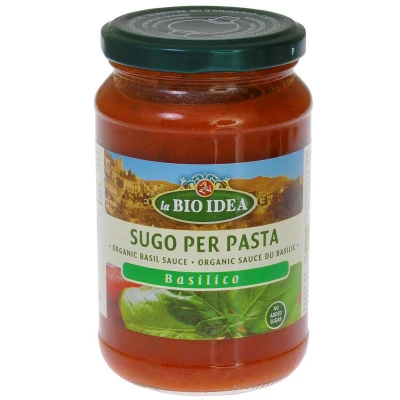 Afbeelding van Bioidea Pastasaus basilicum 340 g
