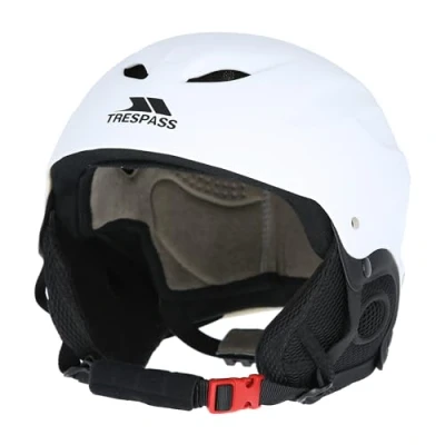 Afbeelding van Trespass Meisjes Sky High Snow Sport Helm Wit Large, Wit, L UK