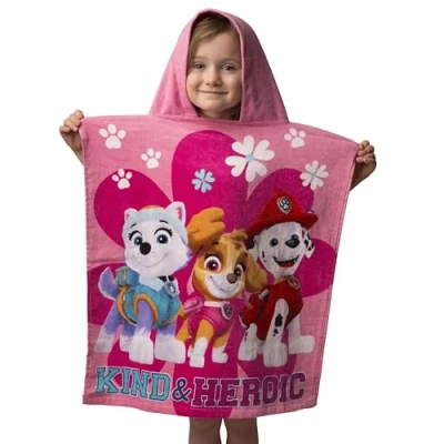Afbeelding van Paw Patrol poncho Kind &amp; Heroic 50 x 115 cm