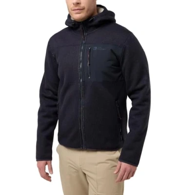 Afbeelding van Jack Wolfskin Open haard met capuchon Jkt M jas heren, Donkermarineblauw, L