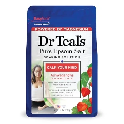 Afbeelding van Dr. Teal Ashwagandha Sales Epsom, 3Lbs