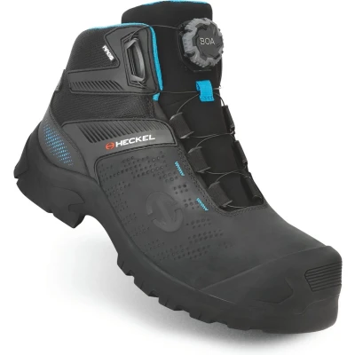 Afbeelding van Heckel Sicherheitsschuh St 6736 Mac Crossroad 3.0 Boa S3 High Schwarz 38 (Weite 11)