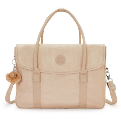Afbeelding van KIPLING Laptoptas &#039;Superworker&#039; beige