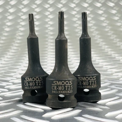Afbeelding van Smoos Losse Inwendige T40 Torx Krachtdop Met 1/2 Opname 3 Stuks