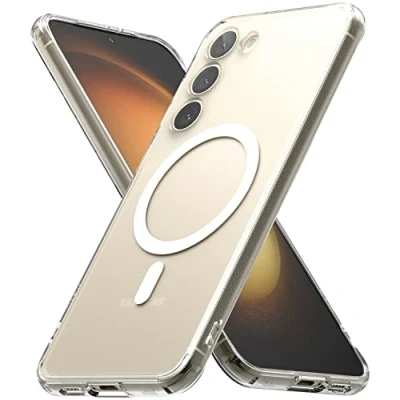 Afbeelding van Ringke Fusion Magnetic Compatibel met Samsung Galaxy S23 Plus 5G Case, Anti Vingerafdruk Schokbestendig Hoesje Matte Clear