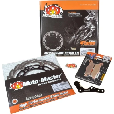 Afbeelding van Moto Master Remschijf 310037 Flame Floating Oversize Kit Rotor Adapter Pads 260MM