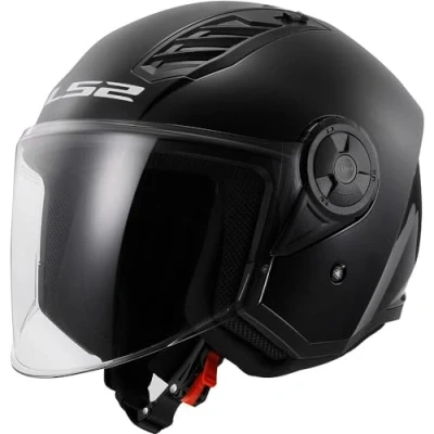 Afbeelding van LS2 Jethelm Airflow mat zwart XS