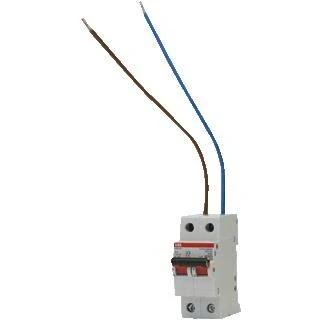 Afbeelding van Abb haf hafonorm lastscheider hoofdschakelaar 2 polig nc 40a 9 2kw 400v ip20 tuimelaar schroef knop zwart 1spk007900f0221