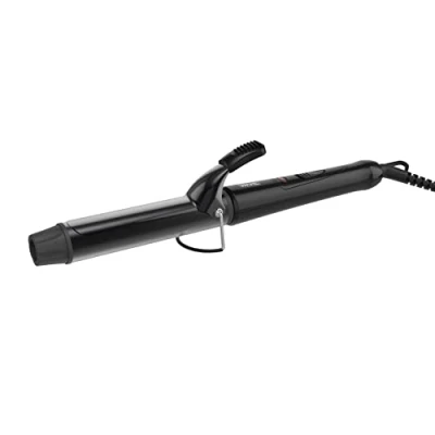 Afbeelding van Wahl krultang, haarstylingtool, keramische krulspelden voor glanzende krullen, haarkrultang met snoer, draaibaar koord, snelverwarming, cool touch tip, vatklem, 32 mm