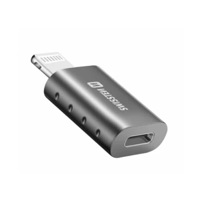 Afbeelding van Swissten Lightning naar USB C busadapter