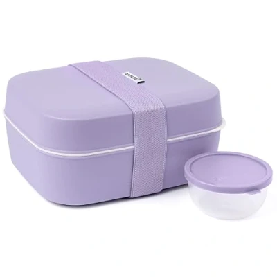 Afbeelding van Amuse Lunchbox 3 in 1 LAVENDER