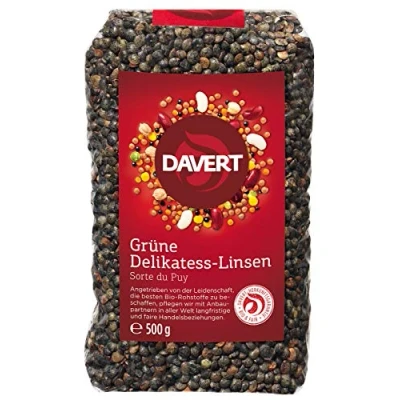 Afbeelding van Davert Groene delicate lenzen (500 g) Bio