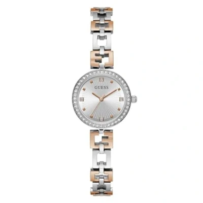 Afbeelding van Guess LADY Horloge silvercoloured/goldcoloured, Dames, Maat: One Size, Silver/coloured/gold/coloured