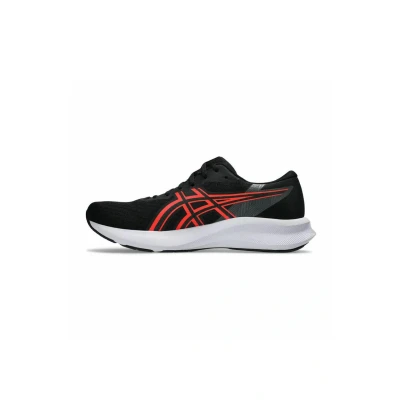 Afbeelding van Asics Hardloopschoenen voor op de weg, Heren, Maat: 42.5, Black flash red Kunststof