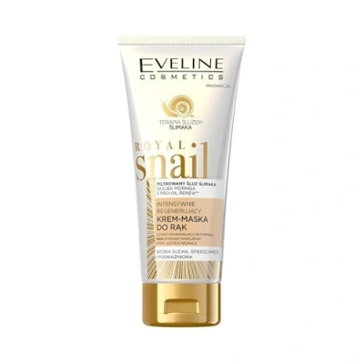 Afbeelding van Eveline Cosmetics Royal Snail Intensely Regenerating Hand Cream mask 100ml.