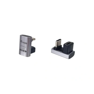 Afbeelding van Equip 133477 tussenstuk voor kabels USB C Zwart, Grijs