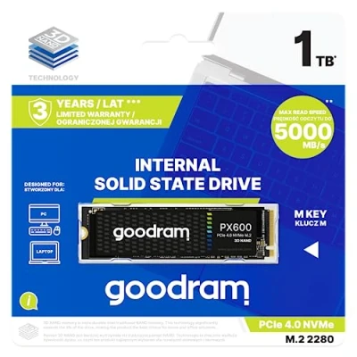 Afbeelding van Hard Drive GoodRam PX600 1 TB SSD