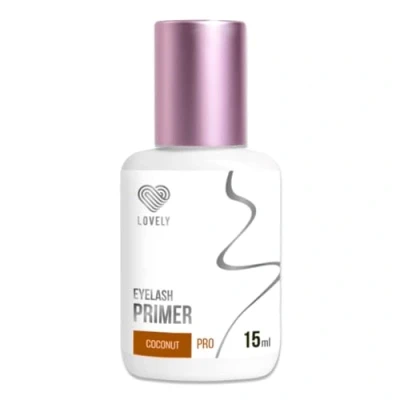 Afbeelding van LOVELY Primer voor Wimperextensions 15ml, Kokos Wimperverlengingslijm Langere Houdbaarheid Vloeistof Voorbehandeling Lash Extensions Geur: Kokosnoot