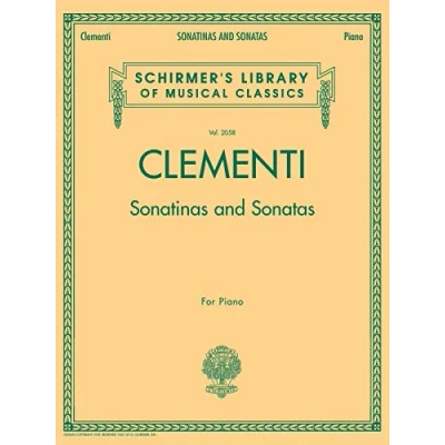 Afbeelding van G. Schirmer Muzio Clementi Sonatinas And Sonatas