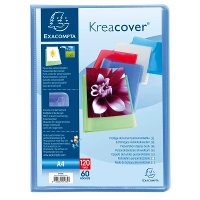 Afbeelding van Personaliseerbare documentbeschermer A4 Kreacover 120 stuks Set van 10