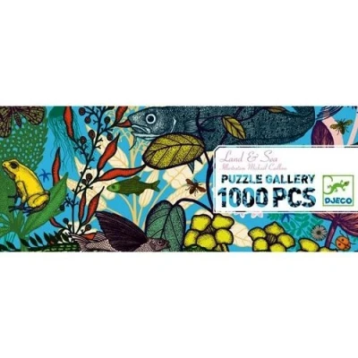Afbeelding van Djeco puzzel land en zee 1000st