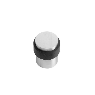 Afbeelding van Deurstopper vloermontage 30 mm geborsteld RVS