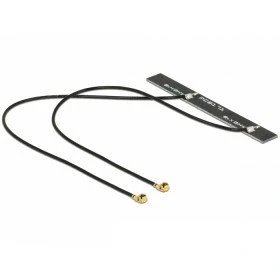 Afbeelding van Delock WLAN 802.11 ac/a/h/b/g/n antenne met dubbele 2 x MHF®