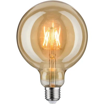 Afbeelding van Paulmann 28403 LED lamp vintage Globe 125 6,5W verlichtingsmiddel goud decolamp verlichting 1700 K E27