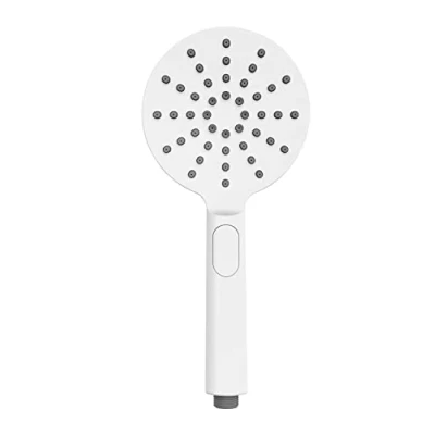 Afbeelding van WENKO Handsproeier design Line Douchekop chroom, diameter 12 cm