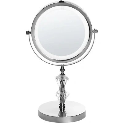 Afbeelding van Beliani LAON make up spiegel Zilver IJzer