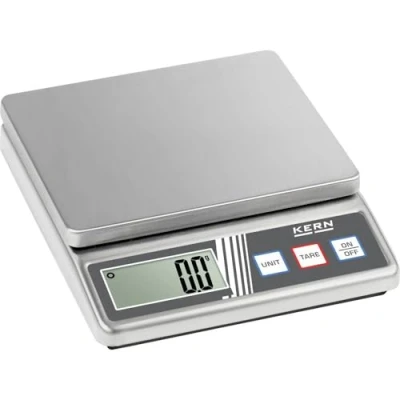 Afbeelding van Kern FOB 500 1S Brievenweegschaal Weegbereik (max.) 0.5 kg Resolutie 0.1 g werkt op batterijen Zilver