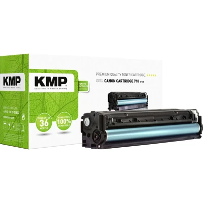 Afbeelding van KMP Tonercassette vervangt Canon 718 Compatibel Cyaan 2900 bladzijden C T20