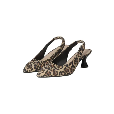 Afbeelding van Kaerlek Klassieke pumps, Dames, Maat: 38, Beige kombi Veloursleer