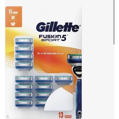 Afbeelding van Gillette Fusion 5 Sport Scheermesjes Mannen 13 Stuks