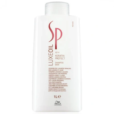 Afbeelding van Wella SP LuxeOil Keratin Protect Shampoo 1000 ml