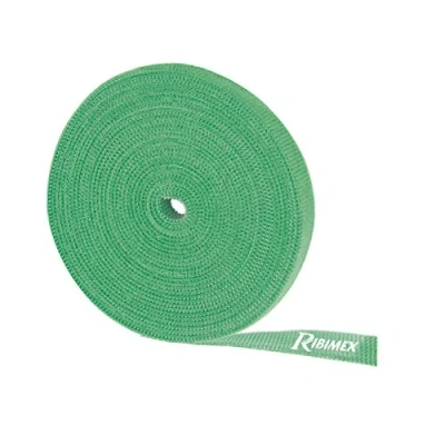 Afbeelding van Ribiland snelkoppeling met klittenbandsluiting, 10 mm x 5 m, groen