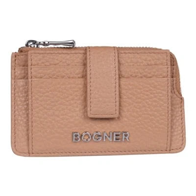 Afbeelding van Bogner Leren Kaarthoes Andermatt Elli Purse Tannin Beige