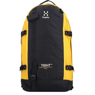 Afbeelding van Haglöfs Tight Large Backpack, Maat: One Size, True black/pumpkin yellow