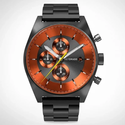 Afbeelding van Detomaso D10 Chronograph Gray Orange 14 32