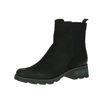 Afbeelding van Caprice Korte laarzen, Dames, Maat: 37.5, Black nubuc Leer