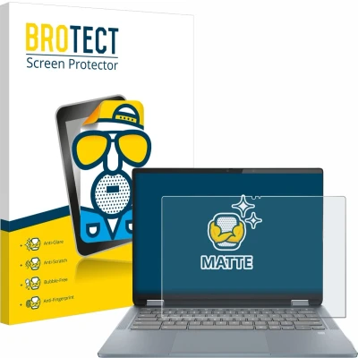 Afbeelding van BROTECT Antireflecterende Beschermfolie voor Lenovo IdeaPad Flex 5i Chromebook 14&quot; Gen 7 Anti Glare Screen Protector, Mat, Ontspiegelend