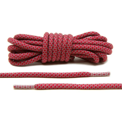 Afbeelding van Reflecterende schoenveters 125cm Rood