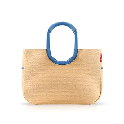 Afbeelding van Reisenthel Loopshopper L Shopper 25L Frame Raffia Blauw