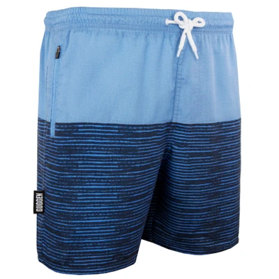 Afbeelding van GUGGEN MOUNTAIN Zwembroek voor Heren Zwemshorts Het Strand Sneldrogende Zomer B5 manvolk mannen met Strandbroek Boardshort Korte Broek Patroon Linnen Kleur Blauw S