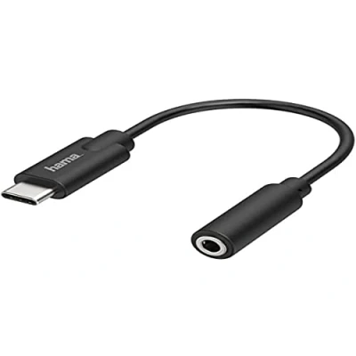 Afbeelding van Hama Audio Adapter Usb C Stekker 3,5 Mm Jack Aansluiting Stereo