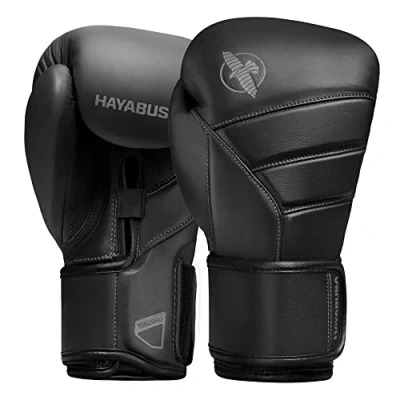Afbeelding van Hayabusa T3 Kanpeki Bokshandschoenen Leer zwart 16 oz