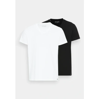 Afbeelding van Lee V NECK 2 PACK Tshirt basic, Heren, Maat: Medium, Black/white